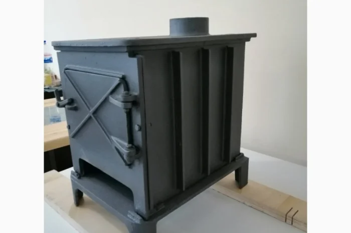 Буржуйка піч пічка чавунна чугунна топка камін для дому дачі гаража- фото № 1