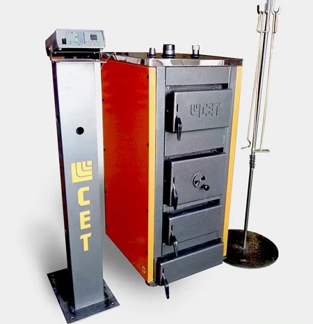 Твердотопливный котел СЕТ 20Р (Дрова,  уголь,  другое топливо) Сезонные скидки- фото № 1