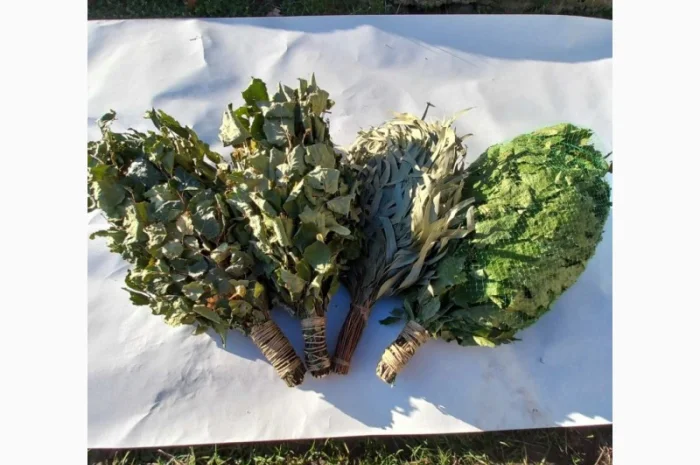 Віники для бані Дуб, береза Липа Евкаліпт- фото № 6