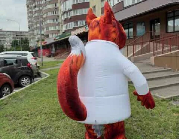 Белка костюм надувной- фото № 2