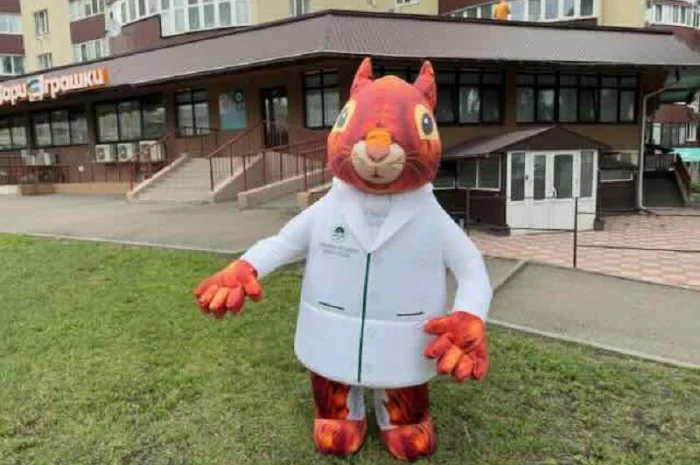 Белка костюм надувной- фото № 7