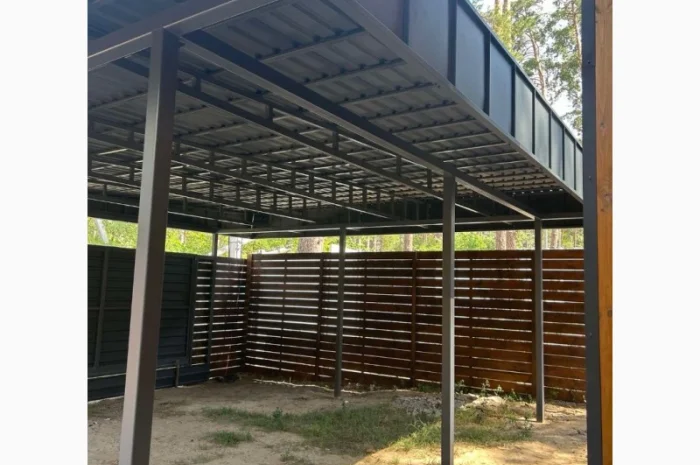 Ворота, паркани, навіси, балкони, альтанки, сходи, металоконструкції- фото № 4