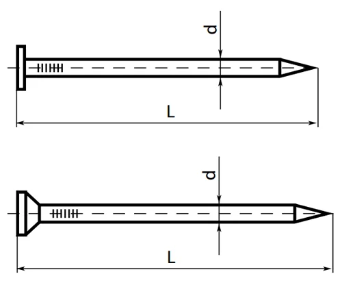 Гвозди в ассортименте - всегда в наличии- фото № 1