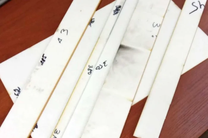 Обрізки смуг пластика Zedex ZX-100K (Wolf, Німеччина)- фото № 2