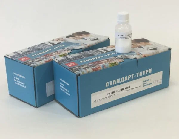 Калий йодистый стандарт-титры для окислительно-восстановительного титрования- фото № 1