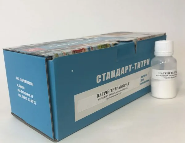 Натрий тетраборнокислый стандарт-титры для химического анализа- фото № 1