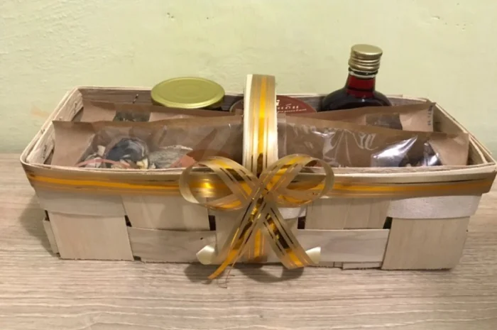 Новорічний подарунковий кошик з Карпат- фото № 1