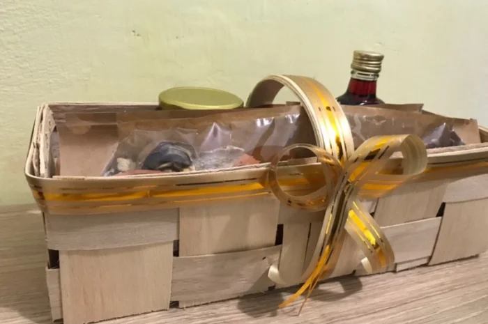 Новорічний подарунковий кошик з Карпат- фото № 3