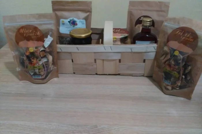 Новорічний подарунковий кошик з Карпат- фото № 6