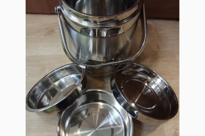 Термос пищевой, для горячей еды, воды, гарячої їжі та води ланч-боксы, посуда 1, 4 л- фото № 1