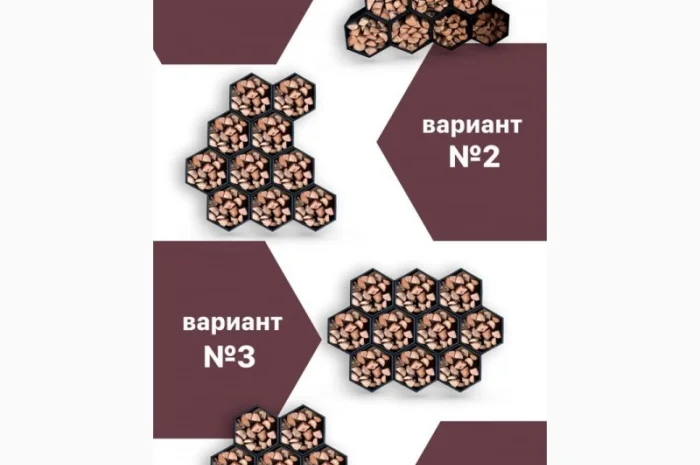 Дровница "Большая пирамида Соты"- фото № 2