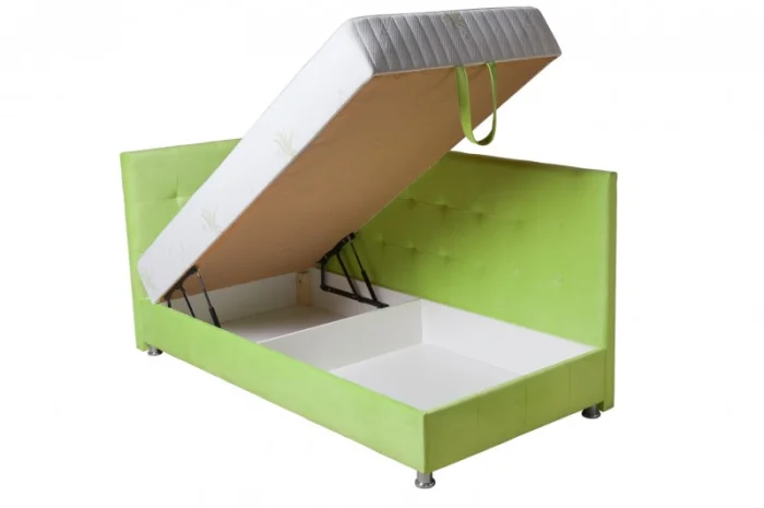 Кутове ліжко "Ніка" 80х190 з матрацом- фото № 2