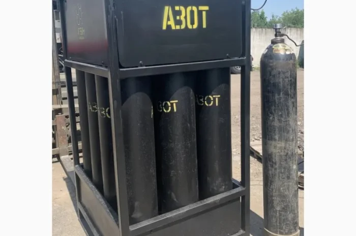 Баллон 40 л для хранения и транспортировки газов- фото № 4