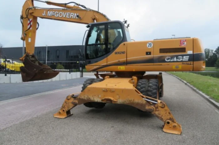Колісний екскаватор Case WX210 у продажу- фото № 2