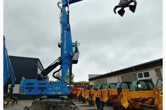 Грейферний перевантажувач Fuchs Terex MHL 340 у продажу- фото № 2