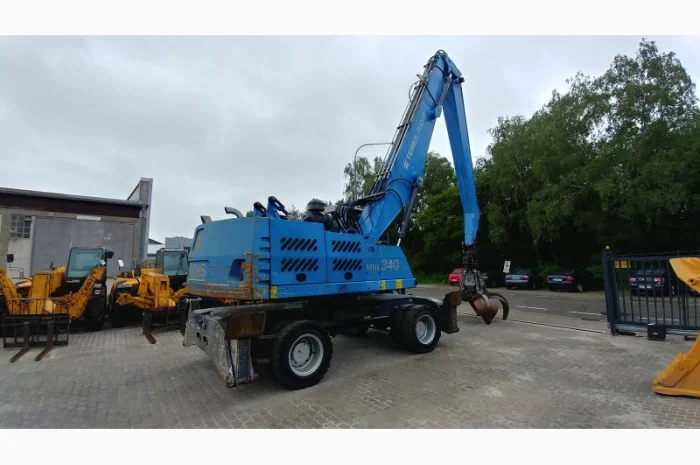 Грейферний перевантажувач Fuchs Terex MHL 340 у продажу- фото № 3