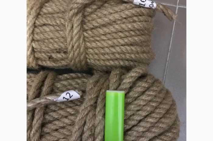 Канат джутовый 10мм 50м- фото № 1