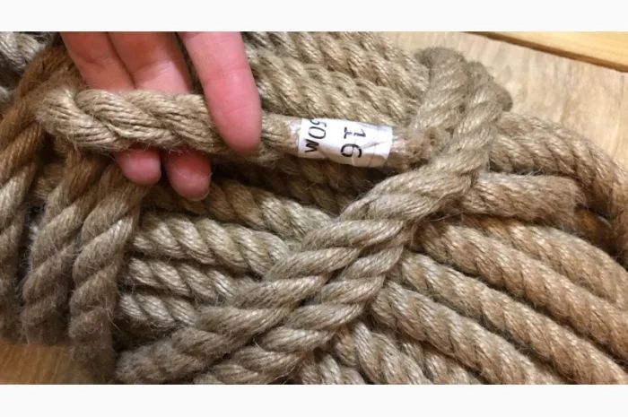 Канат джутовый 10мм 50м- фото № 5