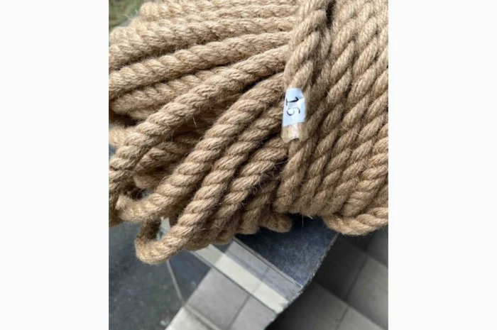 Канат джутовый 10мм 50м- фото № 6