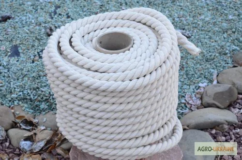 Канат хлопчатобумажный 6мм 50м (х/б)- фото № 5