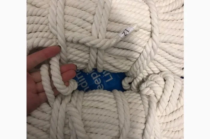 Канат хлопчатобумажный 6мм 50м (х/б)- фото № 1