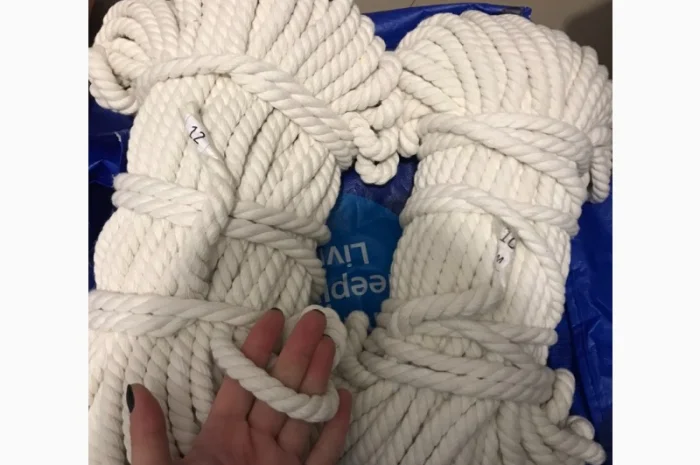 Канат хлопчатобумажный 6мм 50м (х/б)- фото № 4