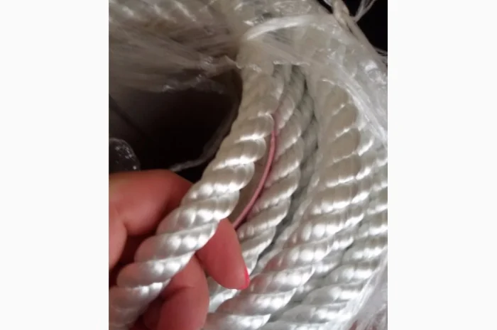 Канат капроновый (прочный) 12мм 100м- фото № 1