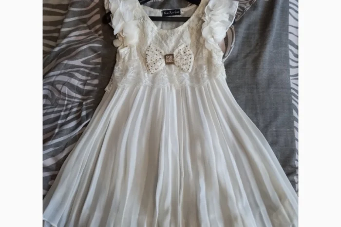 Новое праздничное платье для девочки- фото № 1