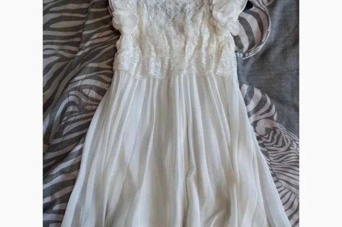 Новое праздничное платье для девочки- фото № 2