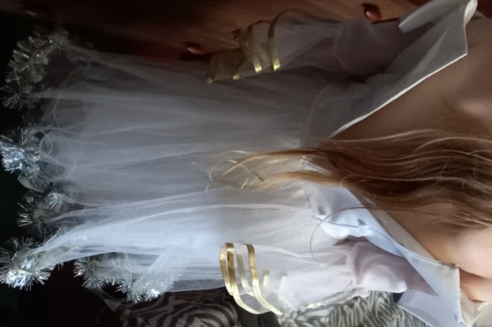 Новое праздничное платье для девочки- фото № 7