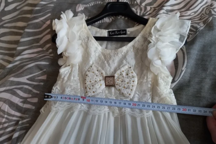 Новое праздничное платье для девочки- фото № 17