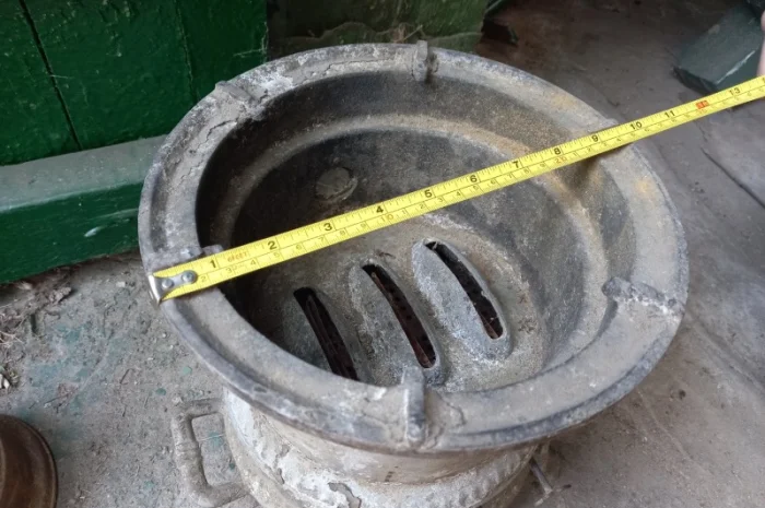 Старинная антикварная керосиновая лампа- фото № 3