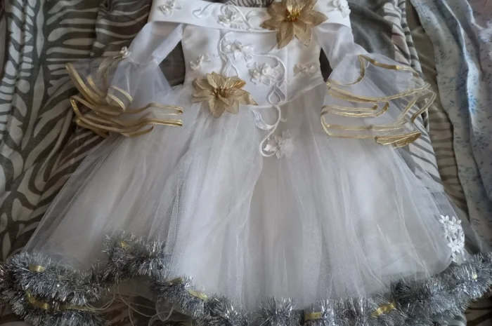 Новогоднее платье для девочки- фото № 4