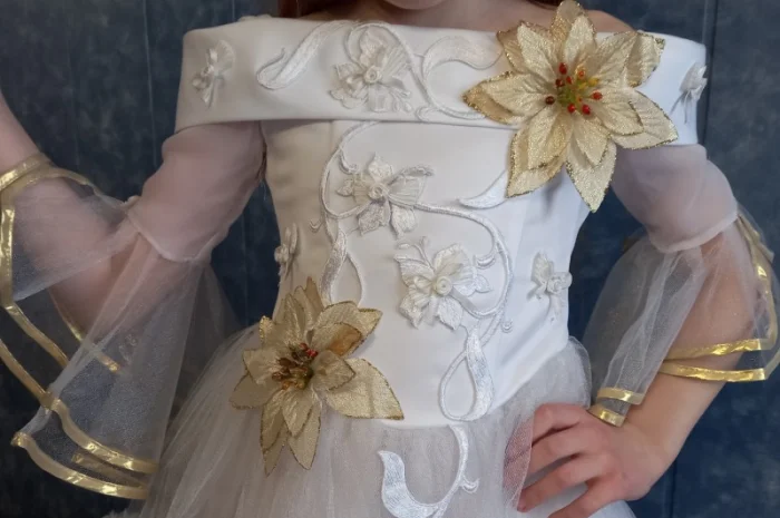 Новогоднее платье для девочки- фото № 17