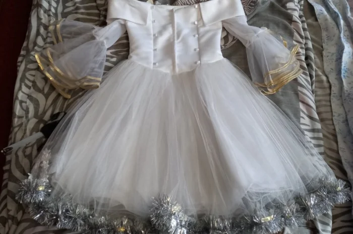Новогоднее платье для девочки- фото № 15