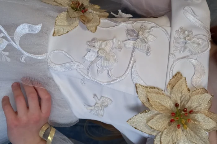 Новогоднее платье для девочки- фото № 2