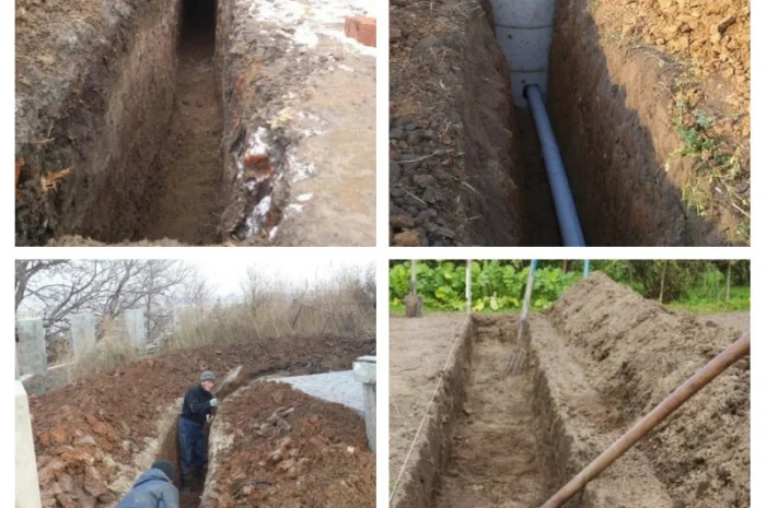 Прокладка кабелей, труб земляные работы- фото № 1