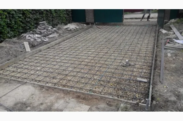 Бетонирование площадок для автомобилей в Киеве- фото № 1