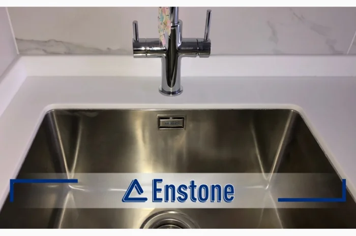 Кухонная столешница из искусственного камня для моек (акрил). Столешница для кухни- фото № 4