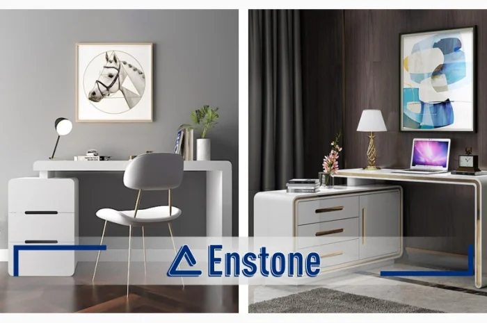 Столешница из искусственного камня для письменных столов на заказ- фото № 1