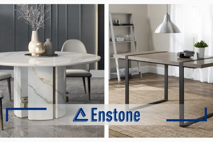 Столешница для обеденного стола из искусственного камня на заказ- фото № 1