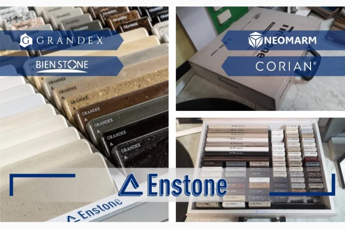 Подоконники из искусственного камня от производителя Enstone- фото № 2