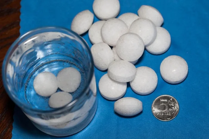 Соль таблетированная, таблетированная соль, соль в таблетках для фильтров, Славянск- фото № 3