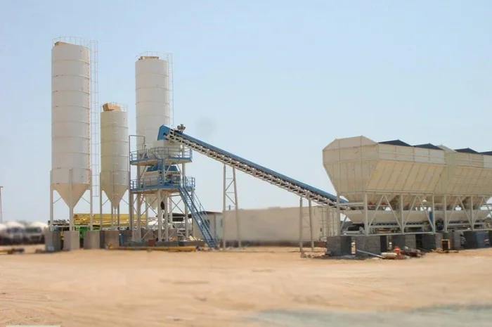 Стационарный бетонный завод SUMAB T-40 производительность 30-40 м3/ч- фото № 1