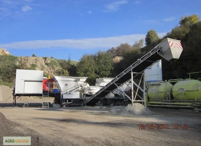 Мобильный бетонный завод Sumab Т-2200 – производительность 70 м3/ч- фото № 2