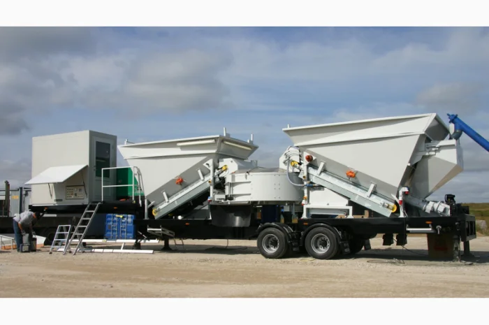 Мобильный бетонный завод Sumab Т-2200 – производительность 70 м3/ч- фото № 3