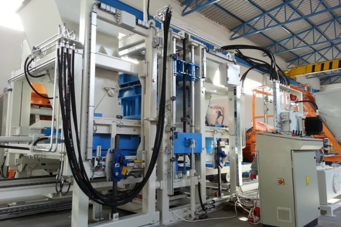 Стационарная блок-линия (вибропресс) Sumab R-500 АВТОМАТ Швеция- фото № 3