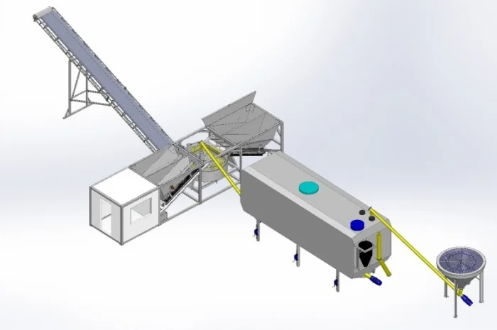 Мобильный Цементный силос, Швеция- фото № 1