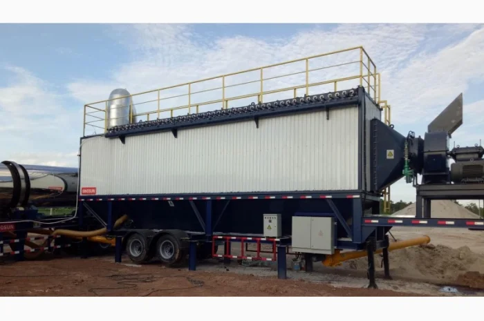 Мобільний асфальтний завод Sinosun на 100 т/год- фото № 16