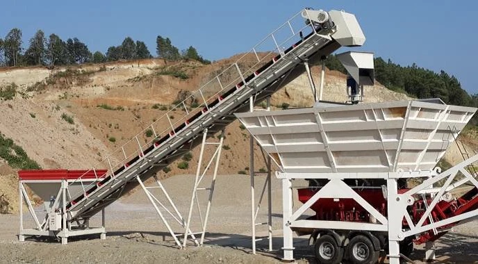 Мобільний міні бетонний завод Polygonmach Mobil 40-60 м3/год- фото № 11